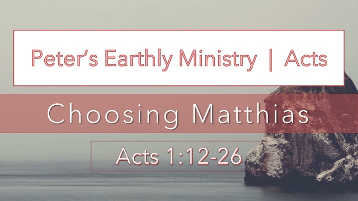 peter s earthly ministry acts peter s earthly n.w