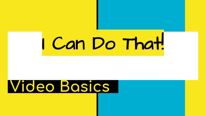 Creating Video Content: Basics and Tips