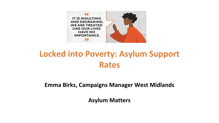 locked into poverty asylum support rates n.w