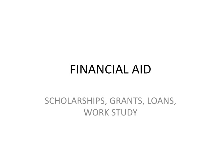 financial aid n.w