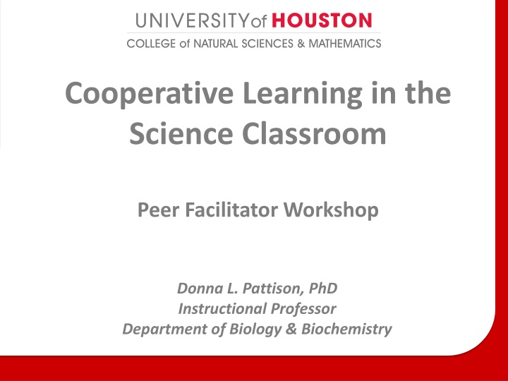 cooperative learning in the science classroom n.w