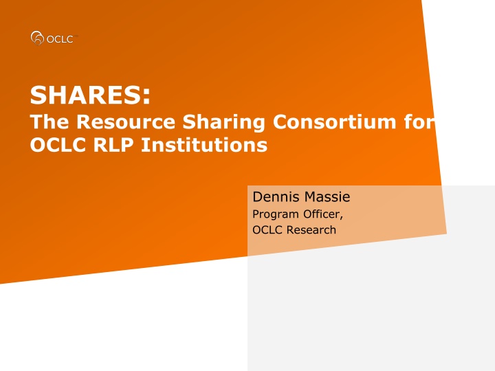 shares the resource sharing consortium for oclc n.w