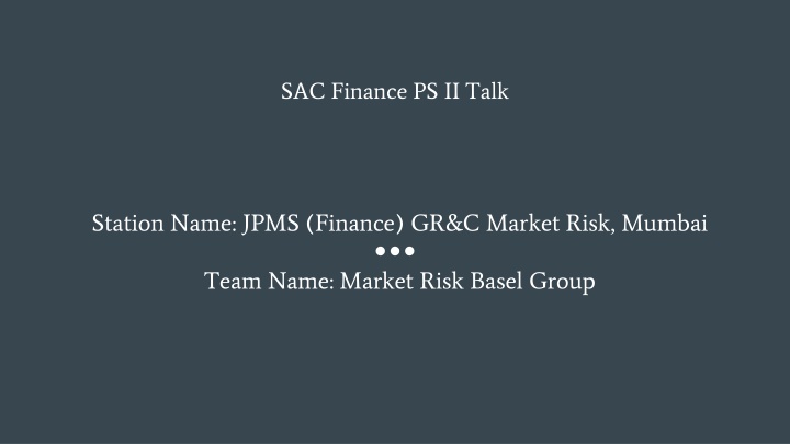 sac finance ps ii talk n.w