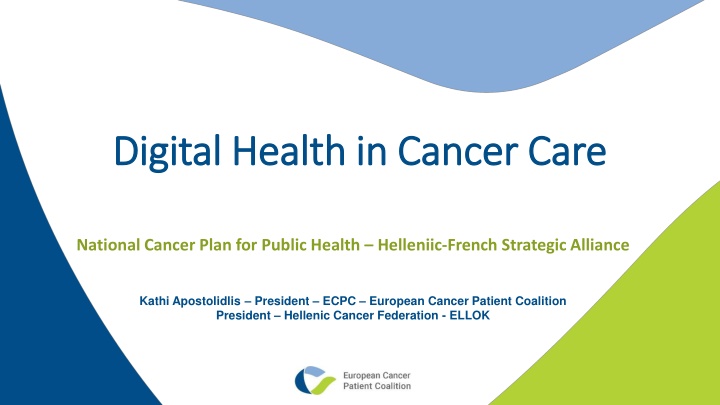 digital health in cancer care digital health n.w