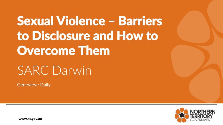 sexual violence sexual violence barriers n.w