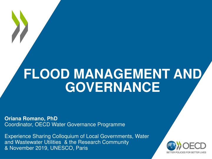 flood management and governance n.w