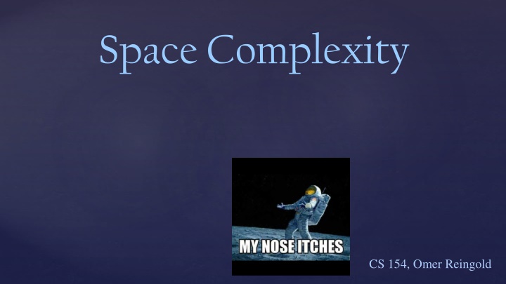 space complexity n.w