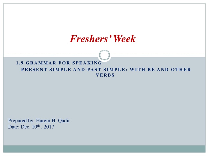 freshers week n.w