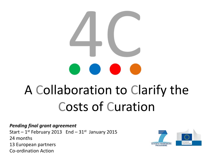 a collaboration to clarify the costs of curation n.w