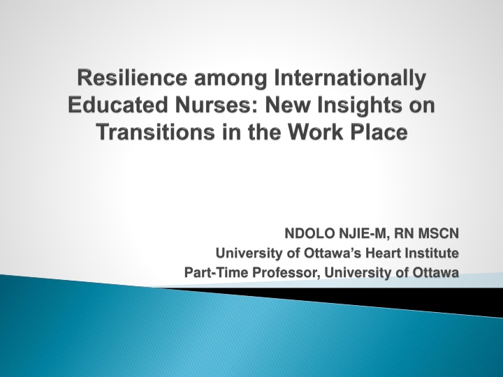 ndolo njie m rn mscn university of ottawa s heart n.w