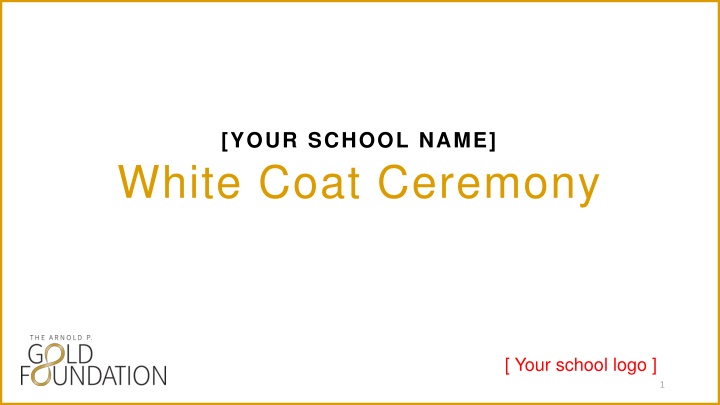 your school name white coat ceremony n.w