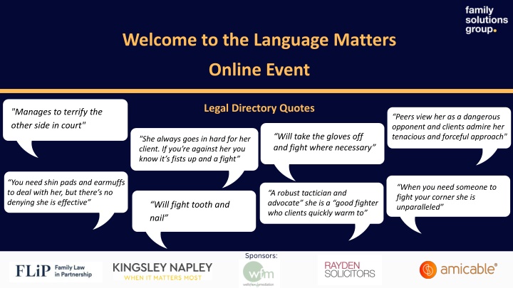 welcome to the language matters n.w