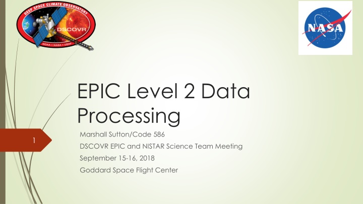 epic level 2 data processing marshall sutton code n.w