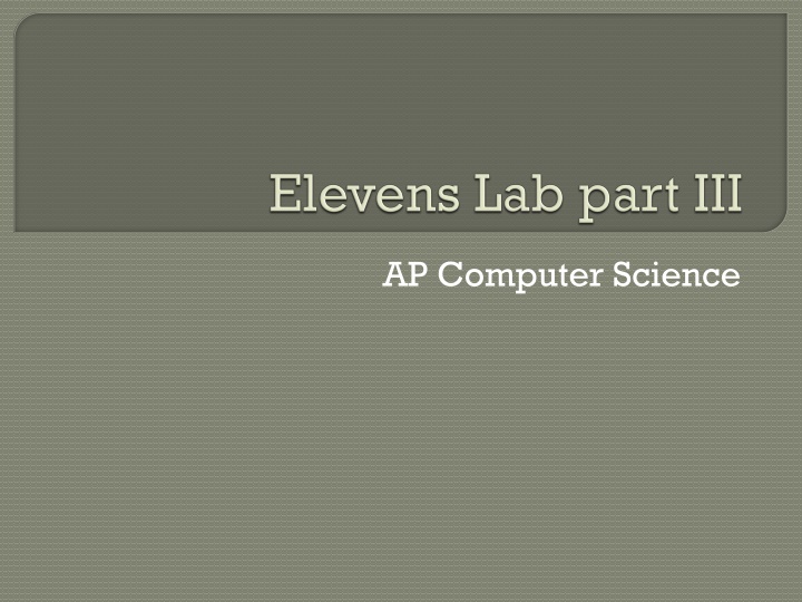 ap computer science n.w