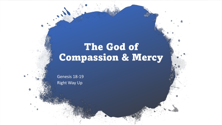 the god of compassion mercy n.w