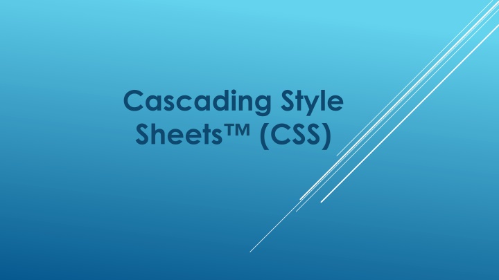 cascading style sheets n.w