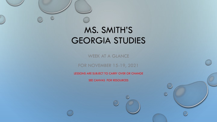 ms smith s georgia studies n.w