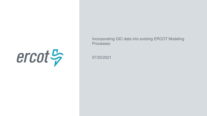 incorporating gic data into existing ercot n.w