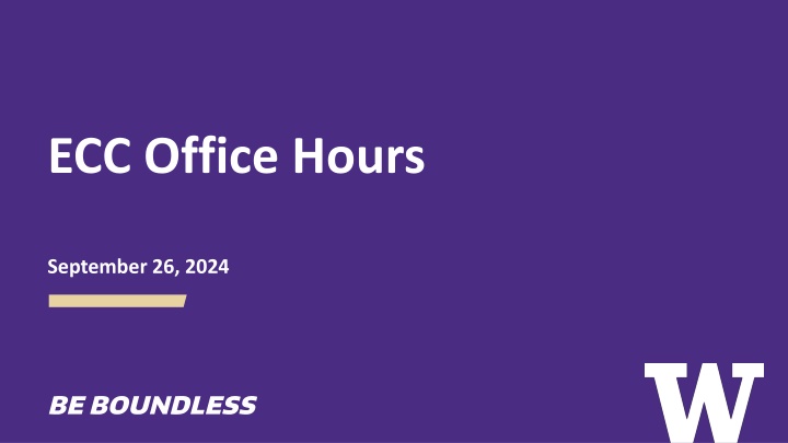 ecc office hours n.w