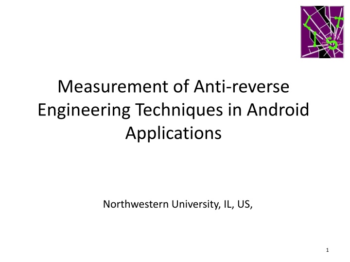 measurement of anti reverse engineering n.w