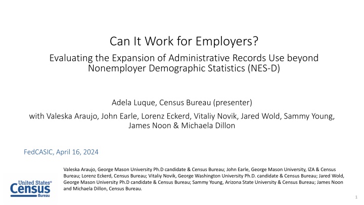 can it work for employers evaluating n.w