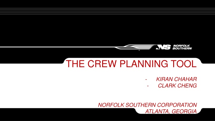 the crew planning tool n.w