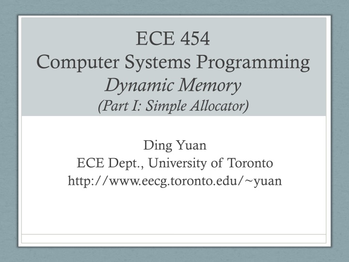 ece 454 n.w