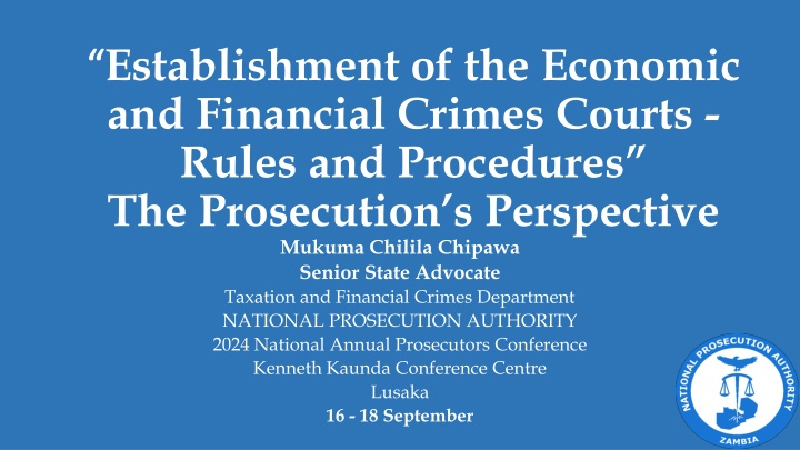 establishment of the economic and financial n.w