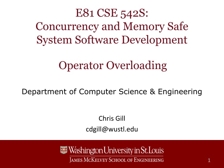 e81 cse 542s n.w