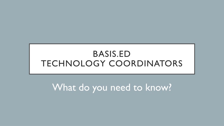 basis ed n.w