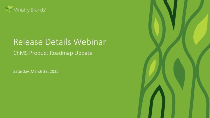 release details webinar chms product roadmap n.w