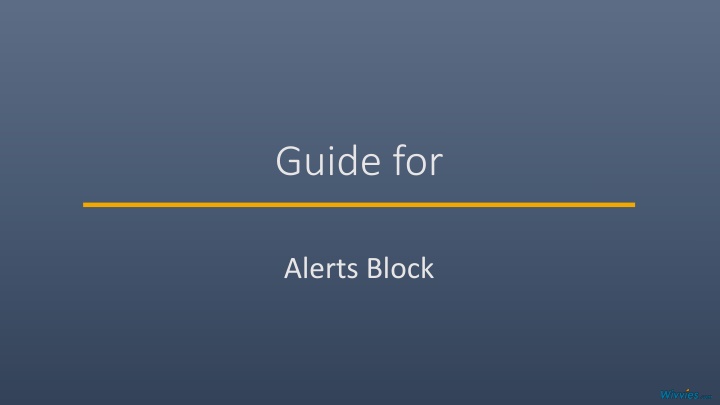 guide for n.w