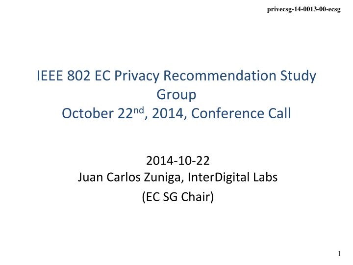 privecsg 14 0013 00 ecsg n.w