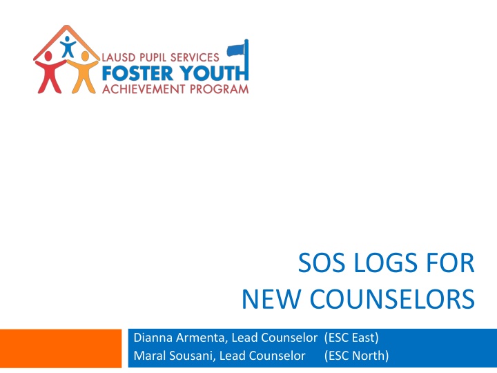 sos logs for new counselors n.w