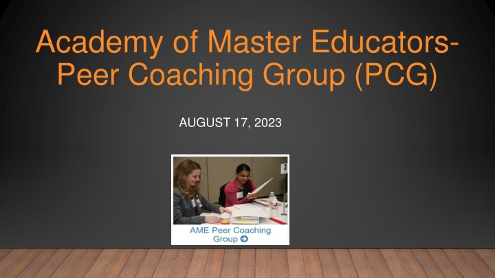 Peer Coaching for Educators: Formative Feedback and Development