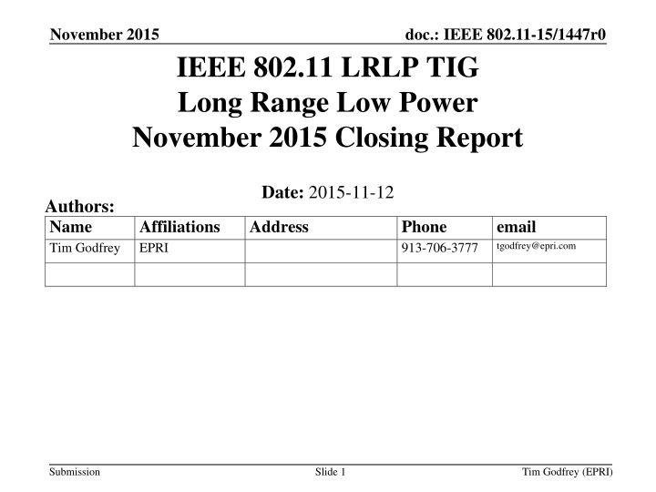 november 2015 n.w