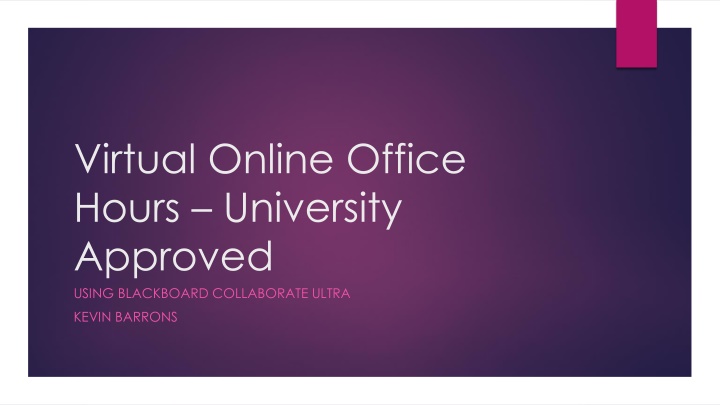 virtual online office hours university approved n.w