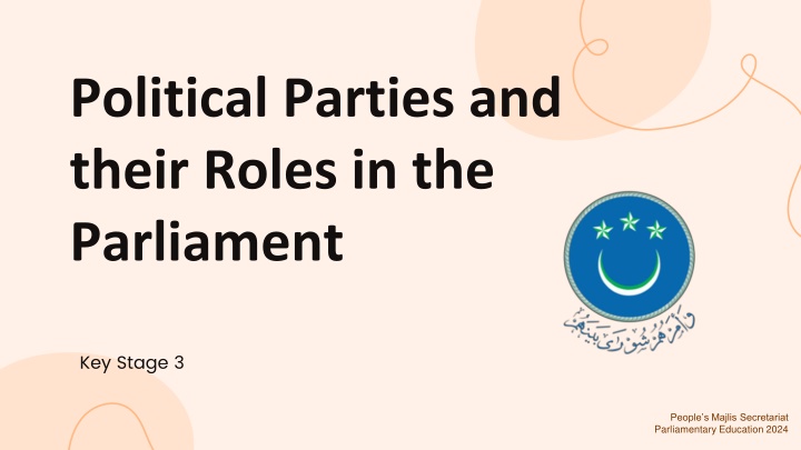 political parties and their roles n.w