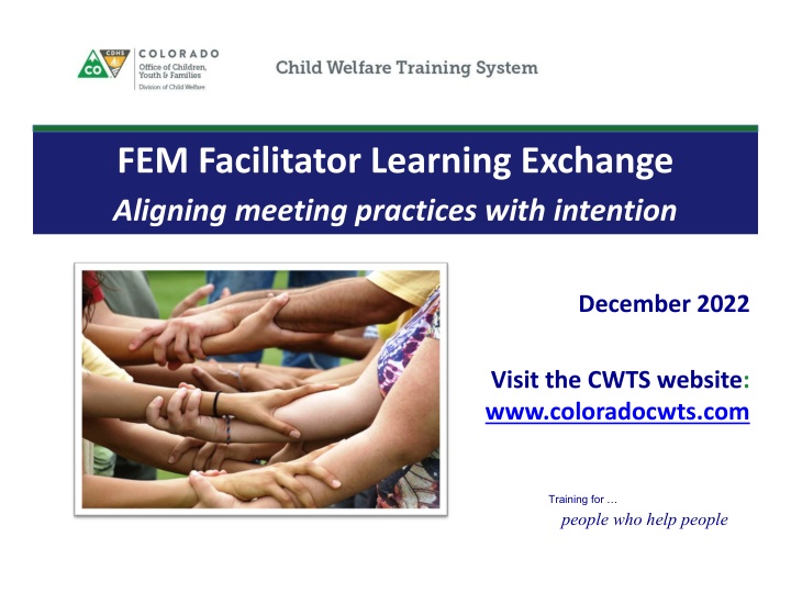 fem facilitator learning exchange aligning n.w