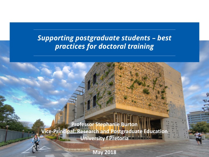 supporting postgraduate students best practices n.w