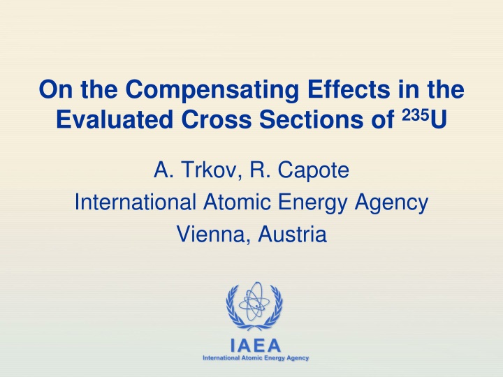 on the compensating effects in the evaluated n.w