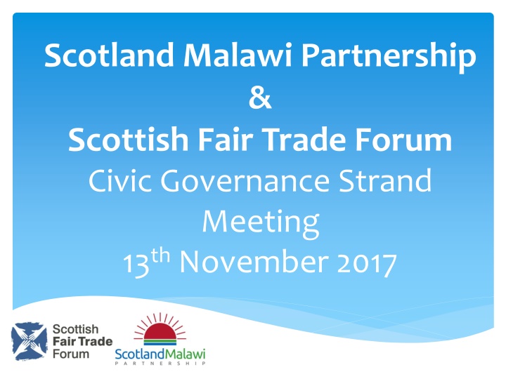 scotland malawi partnership scottish fair trade n.w