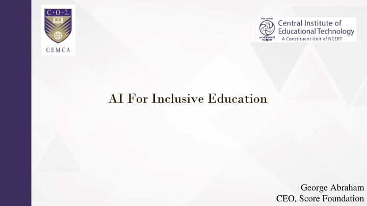 ai for inclusive education n.w