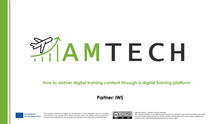 how to deliver digital training content through n.w