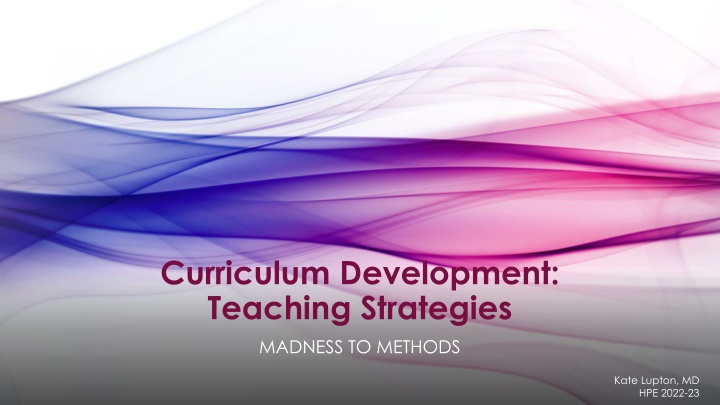 curriculum development teaching strategies n.w