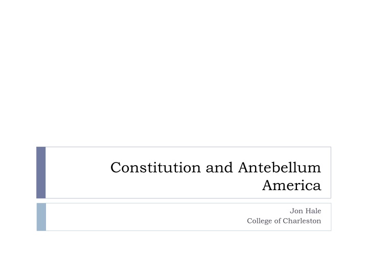 constitution and antebellum n.w