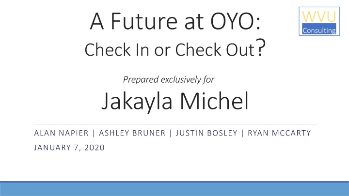 a future at oyo check in or check out n.w