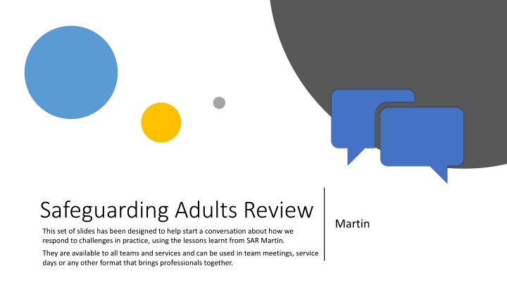 safeguarding adults review this set of slides n.w