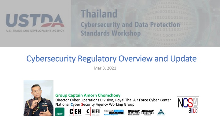 cybersecurity regulatory overview and update n.w