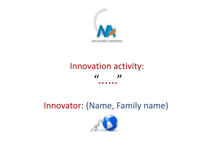 innovation activity n.w